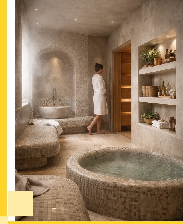 Строительство бани с хамамом в Новошахтинске от 781200 р. | ЭриданНвш