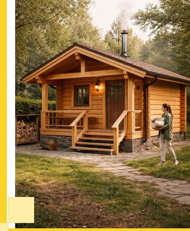 Купить баню под ключ в Новошахтинске от 677040 р. | ЭриданНвш