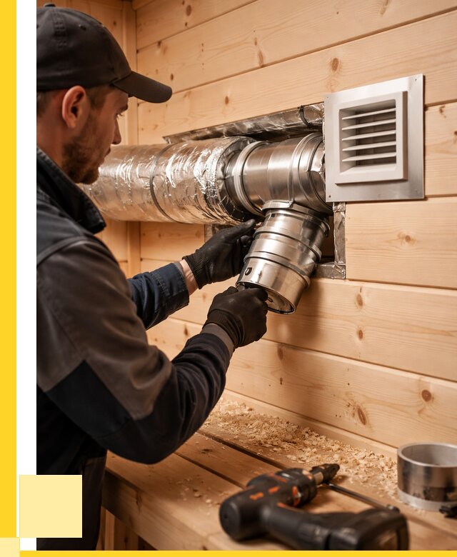 Монтаж вентиляции бани в Новошахтинске от 12499 р. | ЭриданНвш