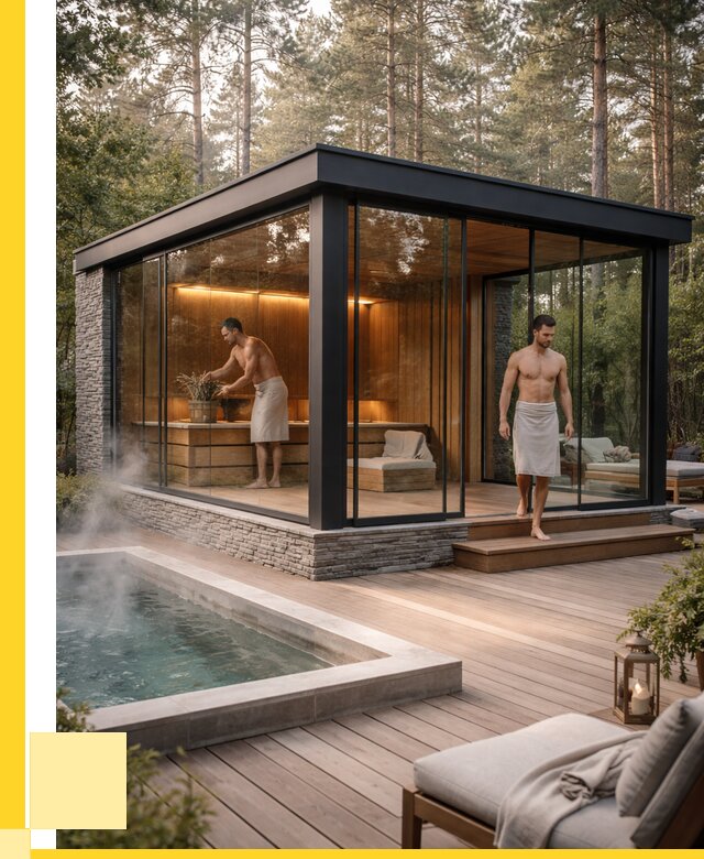 Стеклянные бани и двери в Новошахтинске от 468720 р. | ЭриданНвш