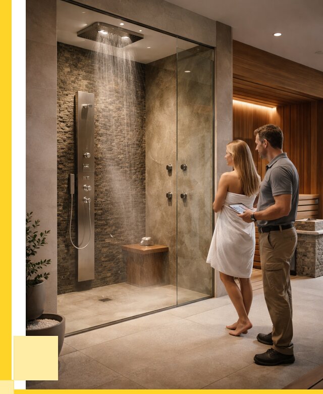 Купить душ впечатлений для дома в Новошахтинске от 88536 р. | ЭриданНвш