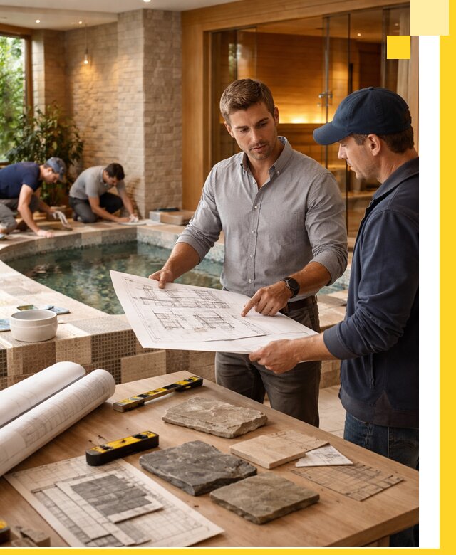 Проектирование SPA зон под ключ в Новошахтинске с инженерией